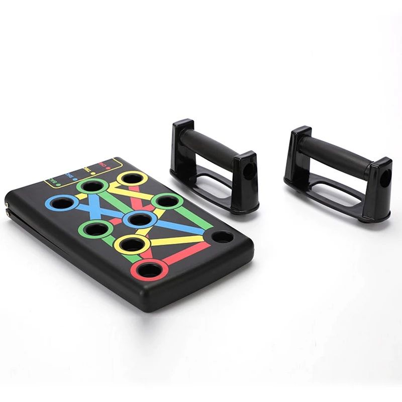 “9-in-1 Push Up Rack Board System with Pushup Stands”