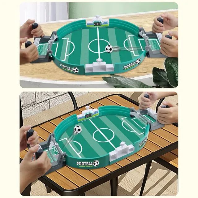 “Mini Tabletop Football Game – 2-Player Soccer Board