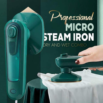 “Professional Portable Steam Iron for Clothes – Wet & Dry Use”